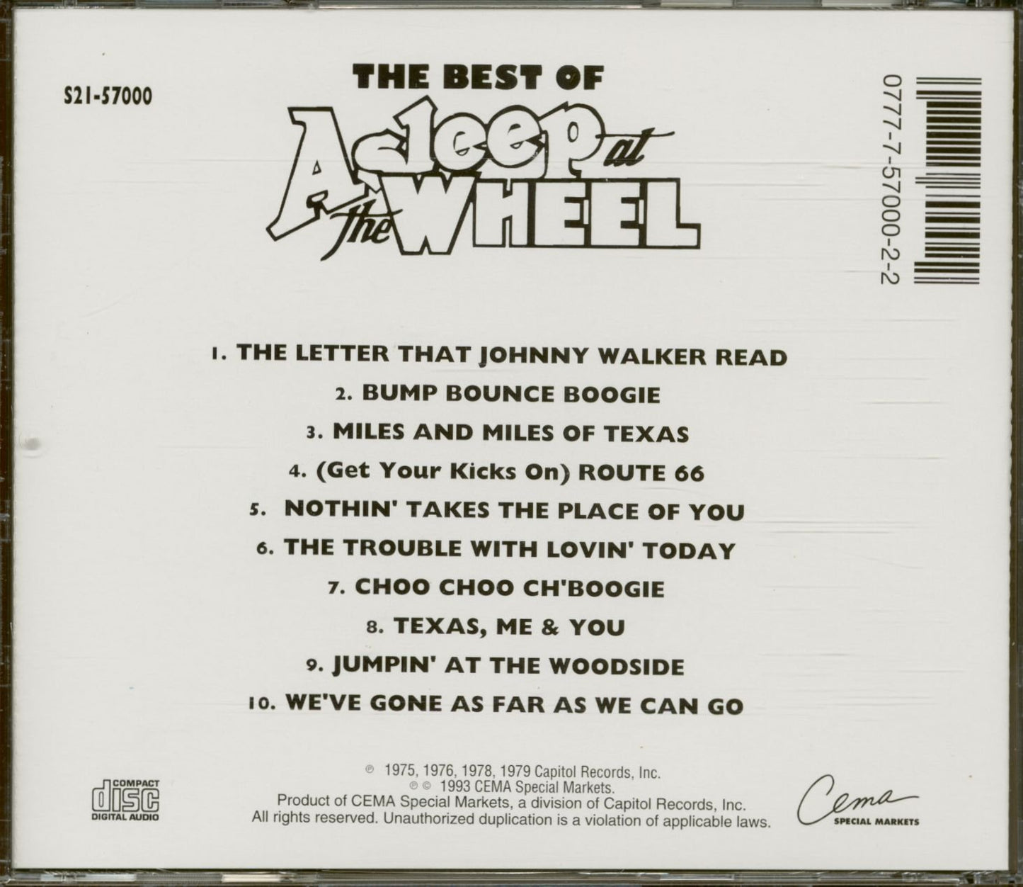 Best of Asleep at the Wheel