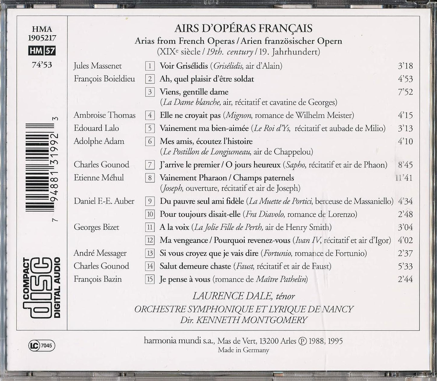 Arien Französ.Opern