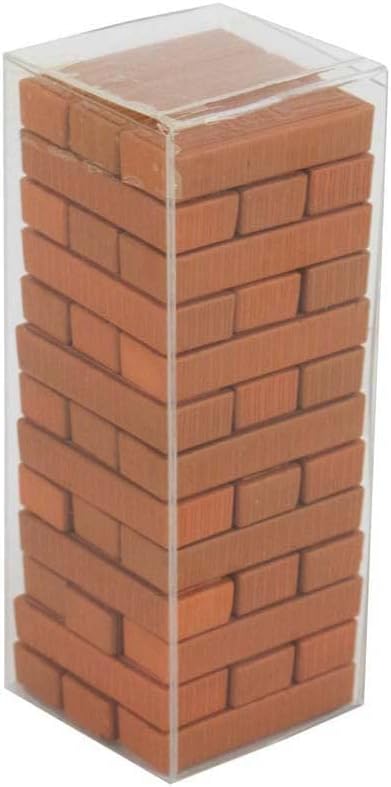 Worlds Smallest Super Impulse - 361223 Jenga - The World-Famous Skill Game as Mini Version, from 6 Years