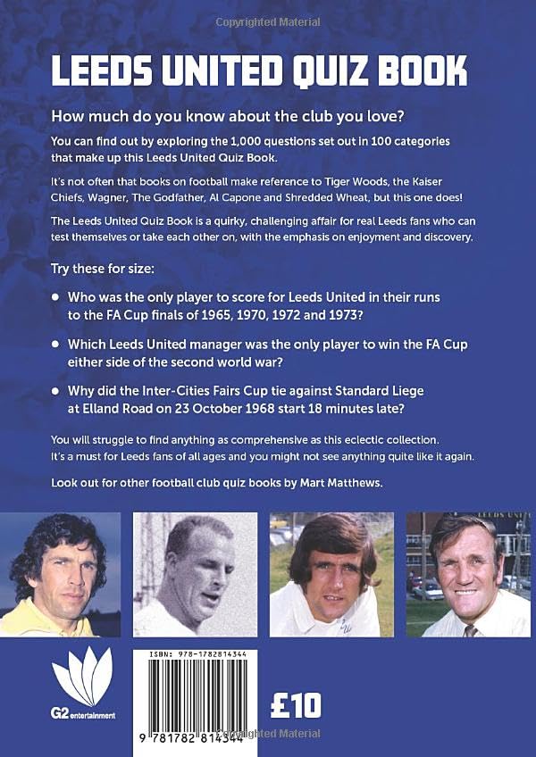 Leeds United FC Quiz Book