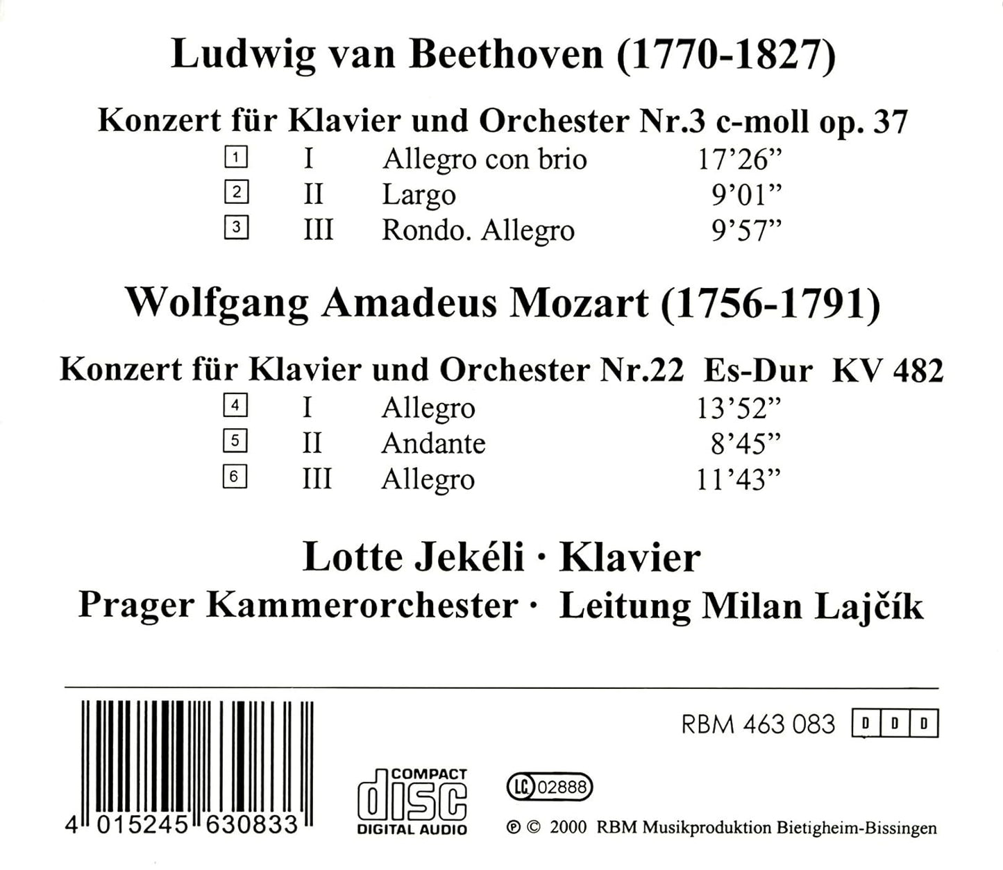 Klavierkonzert 3/Klavier K