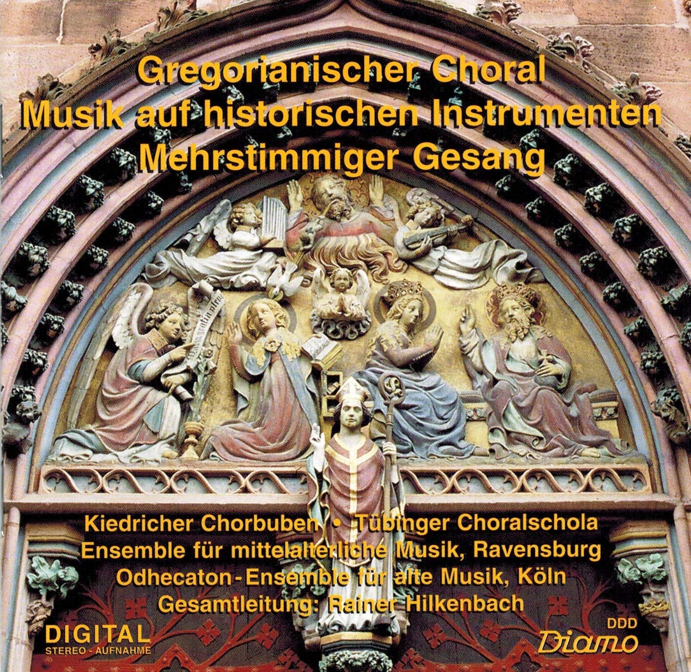 Gregorianischer Choral-Musik auf historischen Instrumenten