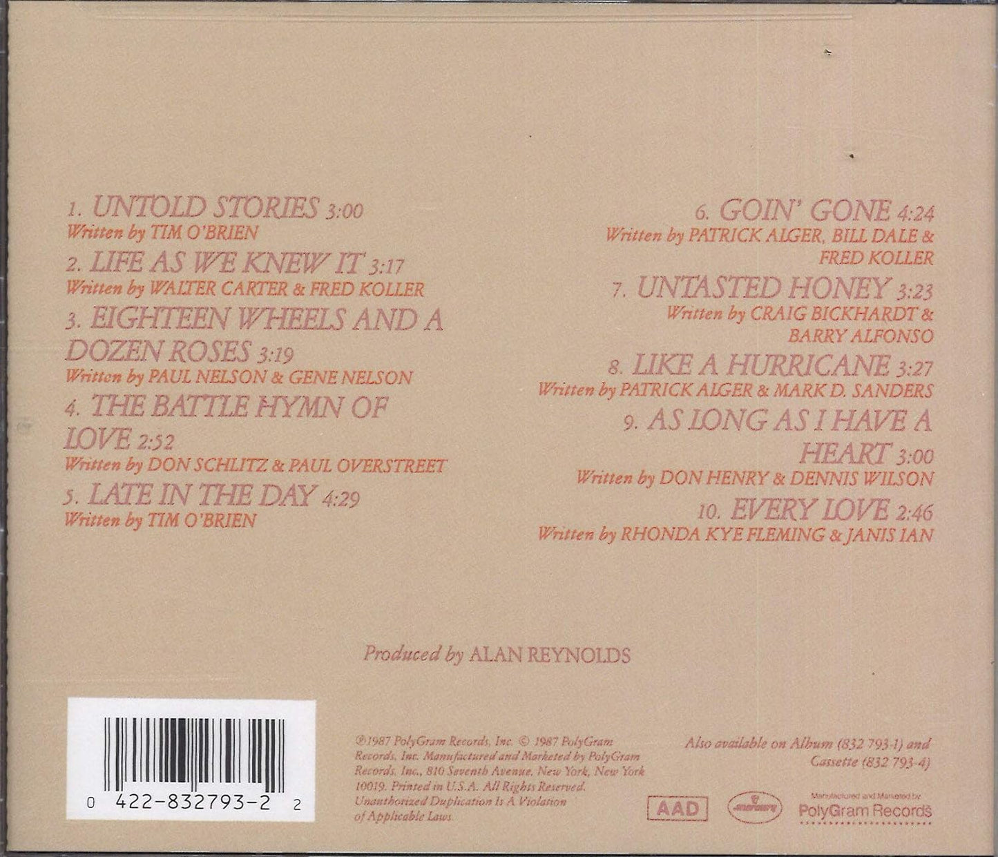 Untasted Honey