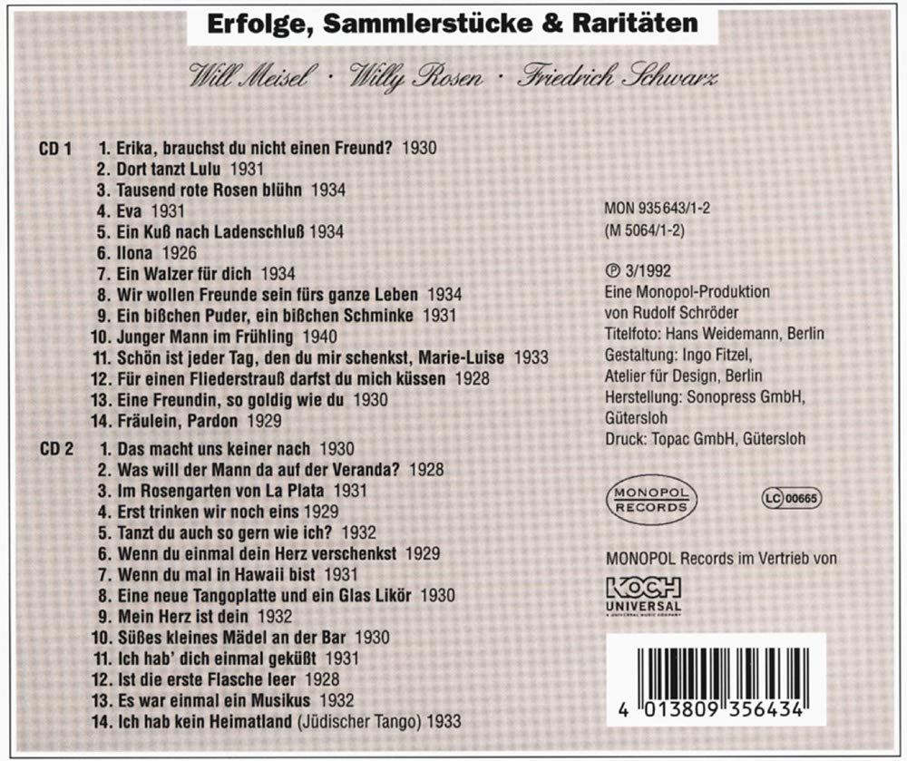 Erfolge,Sammlerstücke,Raritäten