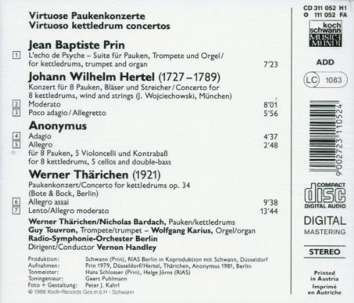 Virtuose Paukenkonzerte