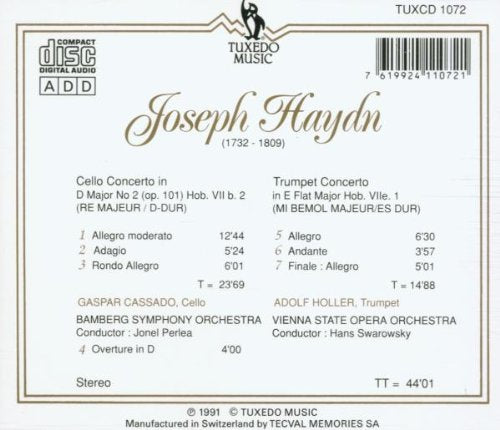 Gaspar Cassafe / Alfred Holler / Mamberg Symphony