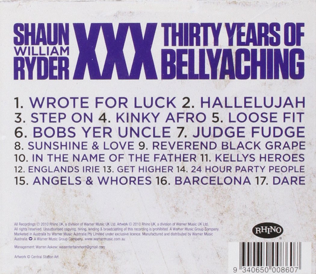Very Best of Shaun William Ryder the