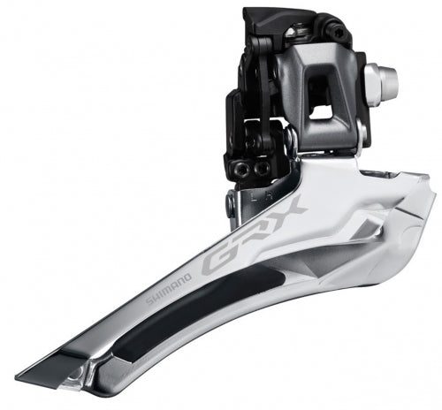 Shimano FD-RX810 GRX front mech, 11-speed double, down pull, braze-on