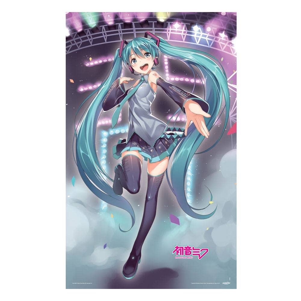 Wall Scroll Hatsune Miku on Stage XL