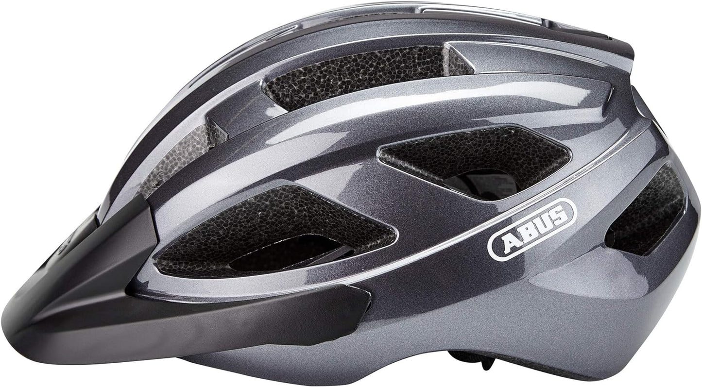 ABUS Macator Racing Bike Helmet - Sporty Bicycle Helmet for Beginners - for Women and Men Grey (titan) S MACATOR