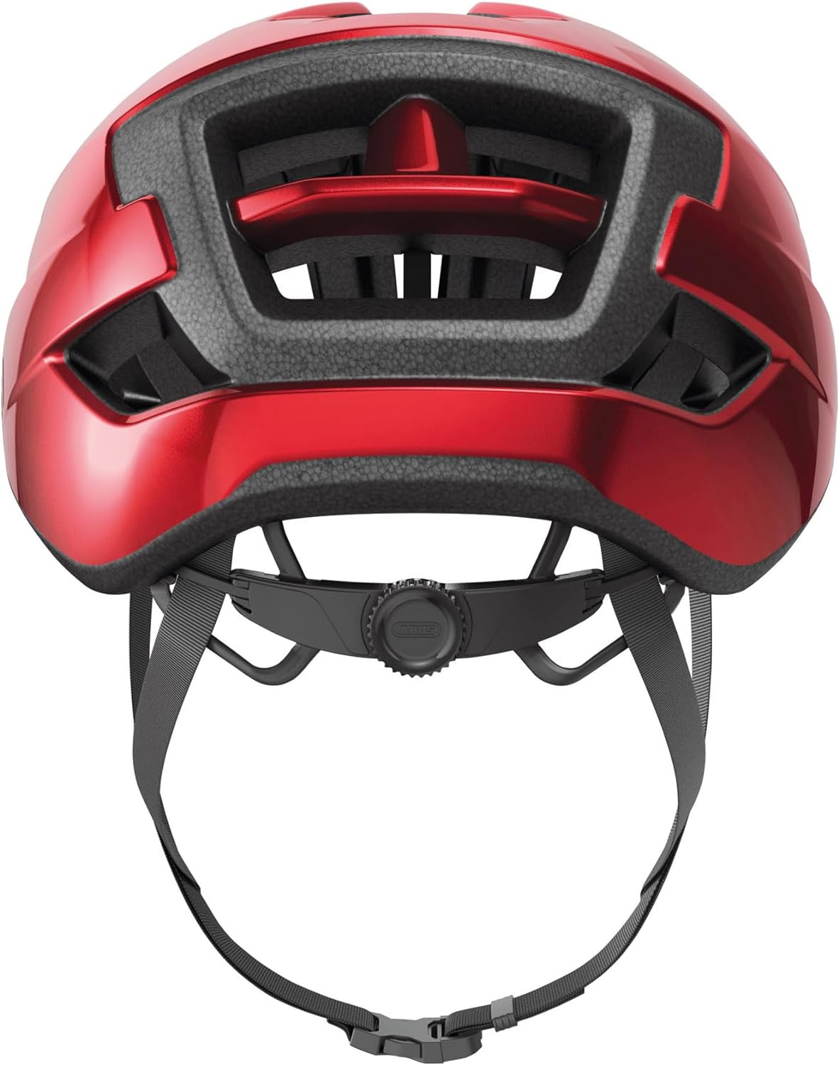 ABUS WingBack Racing Bicycle Helmet - Simple Helmet for Sporty Riding in Everyday Use M (54-58 cm) Rot (performance red)