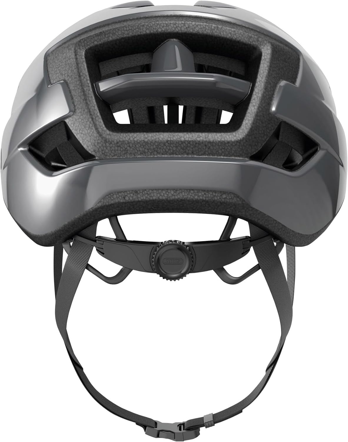 ABUS WingBack Racing Bicycle Helmet - Simple Helmet for Sporty Riding in Everyday Use S (51-55 cm) Grau (race grey)