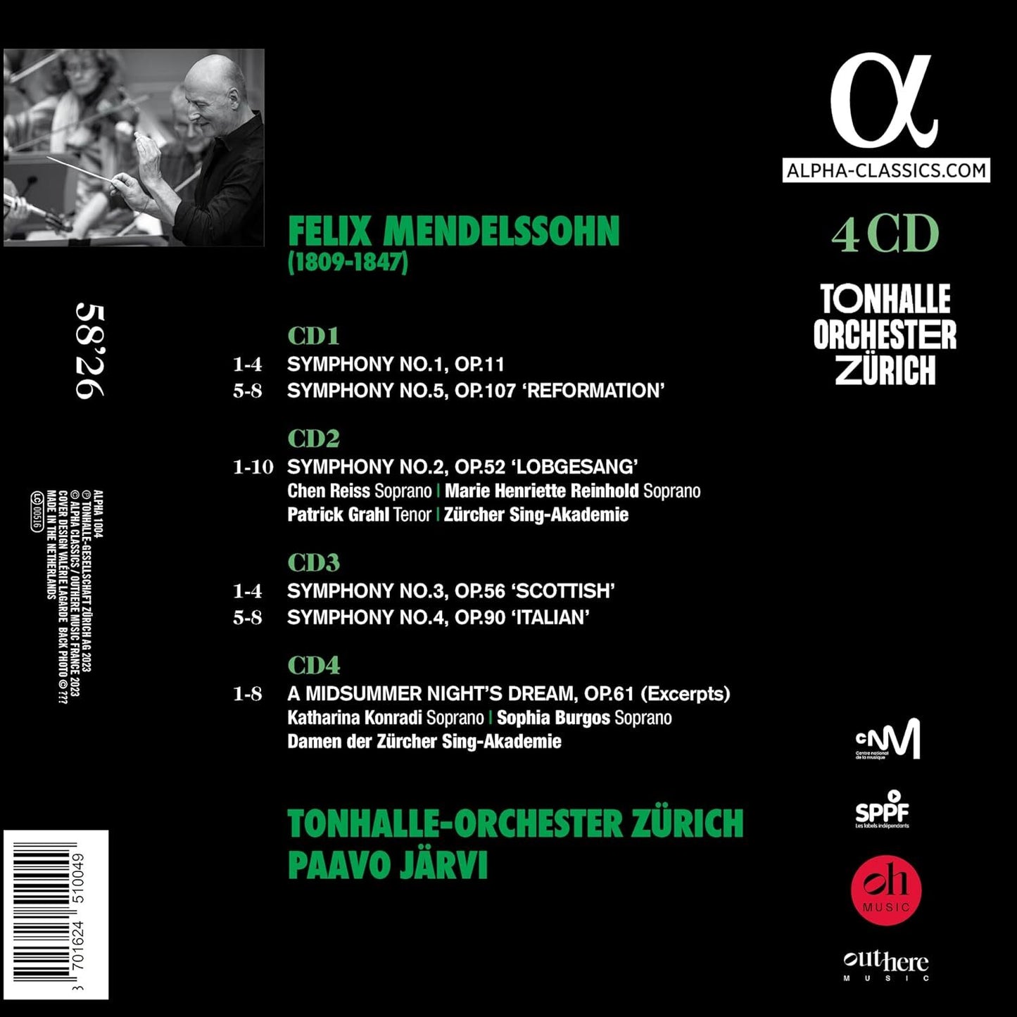 Mendelssohn: Symphonies