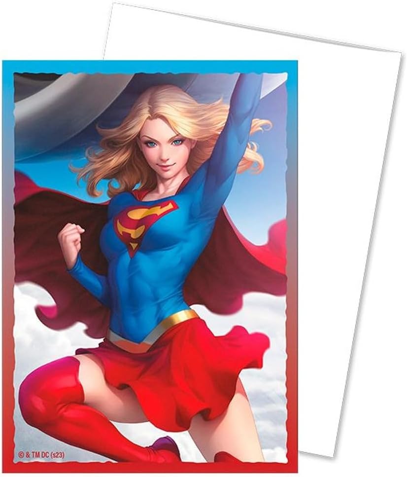 Dragon Shields: (100) Brushed Art - Supergirl (Display 10)
