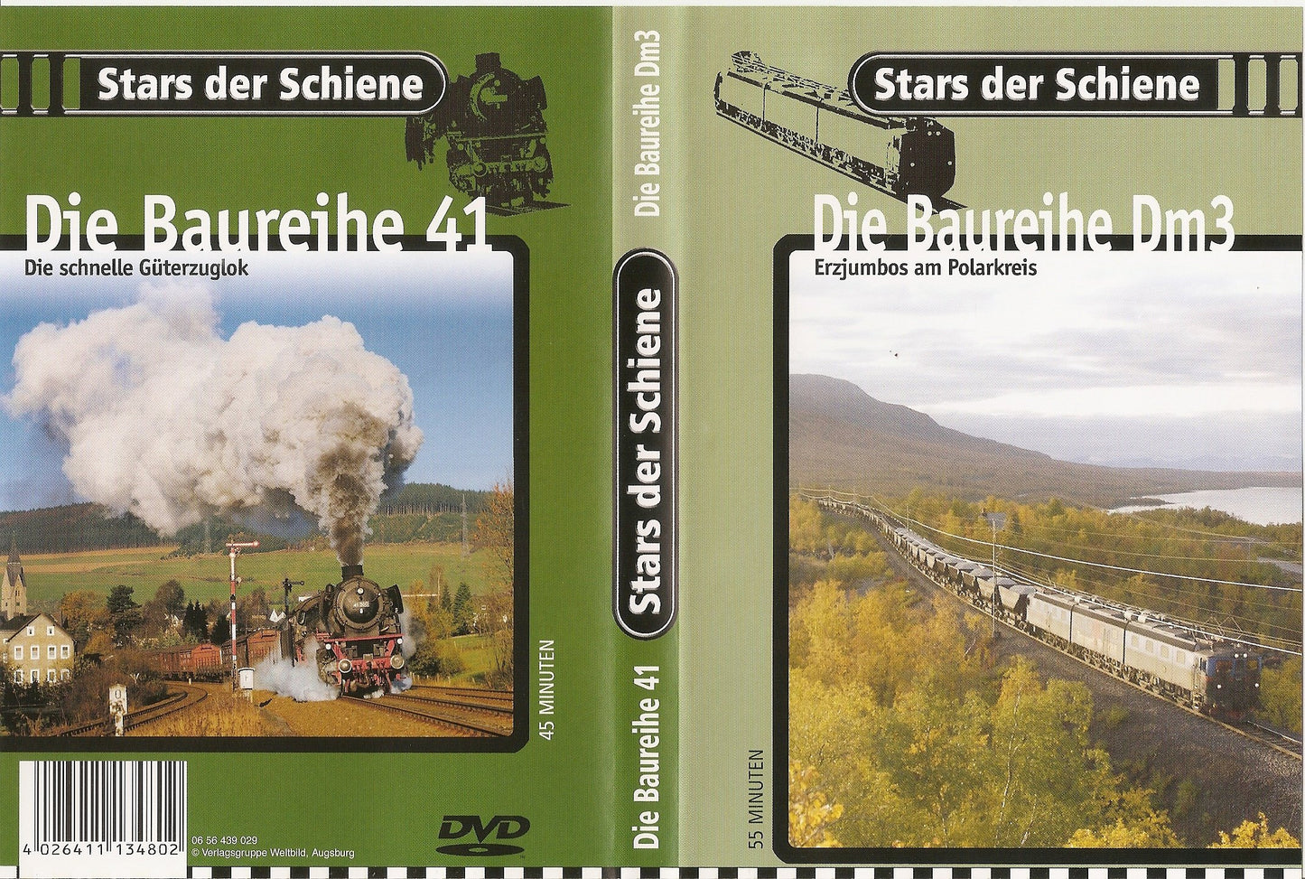 Stars der Schiene: Die Baureihe Dm3: Erzjumbos am Polarkreis/ Die Baureihe 41: Die schnellle Güterzuglok