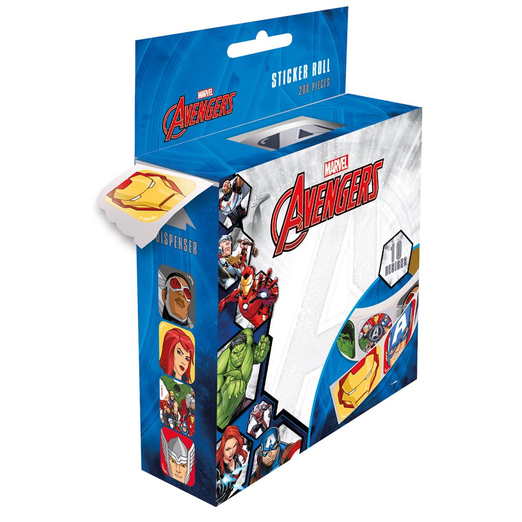 AVENGERS - Avengers Assemble - Sticker Box (200)