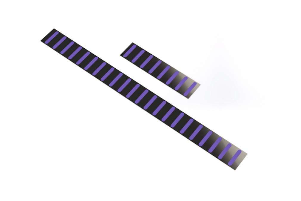 RRP 700461940395 Sticker Proguard Front Standard-Black/Purple Adult Unisex, One Size