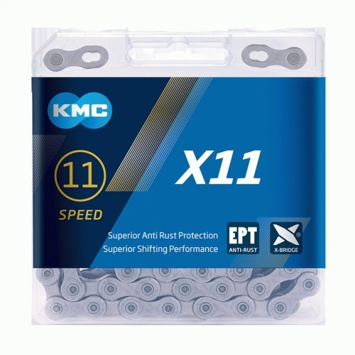 KMC X11 EPT Chain Grey 118 Links