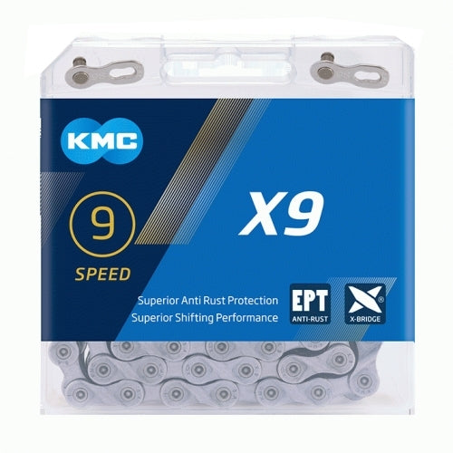 KMC X9 EPT Chain Grey 114 Links