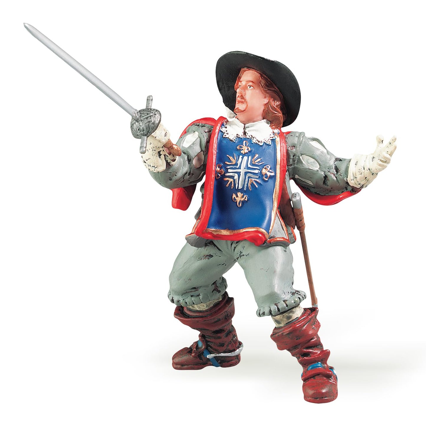 PAPO HISTORICALS 39901 Porthos Figurine, Multicolour Papo 39901 Porthos Historicals Figurine, Multicolour