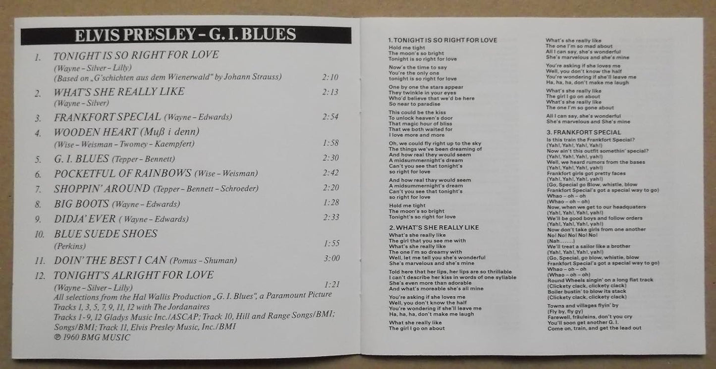 G.I. Blues (French Import)