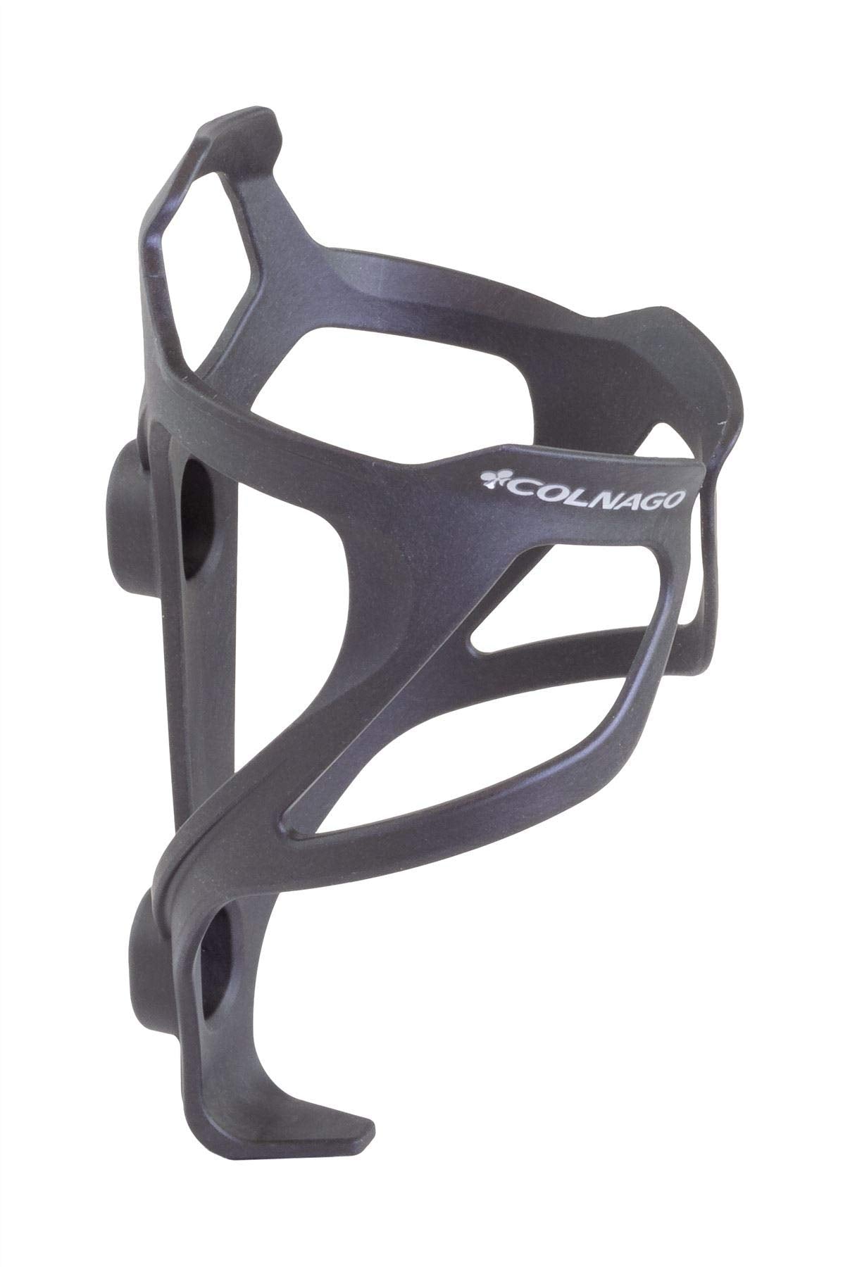 Colnago: BC02 Carbon Bottle Cage - Matte Black, Silver Logo - Matte Black - Silver
