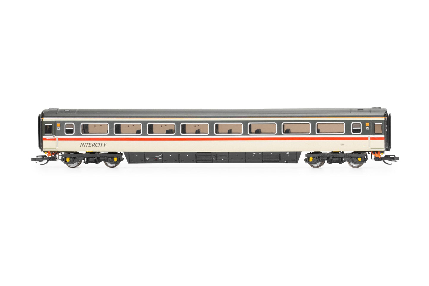 Hornby TT:120 Gauge TT4027B BR Intercity, Mk3 Tourist Standard Open, 42197 - Era 8 Rolling Stock - Coaches for Model Railway Sets