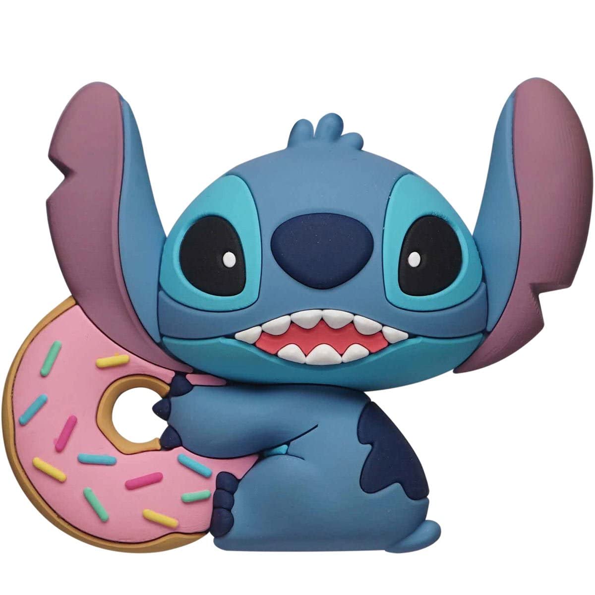 Lilo & Stitch Relief-Magnet Stitch With Donut