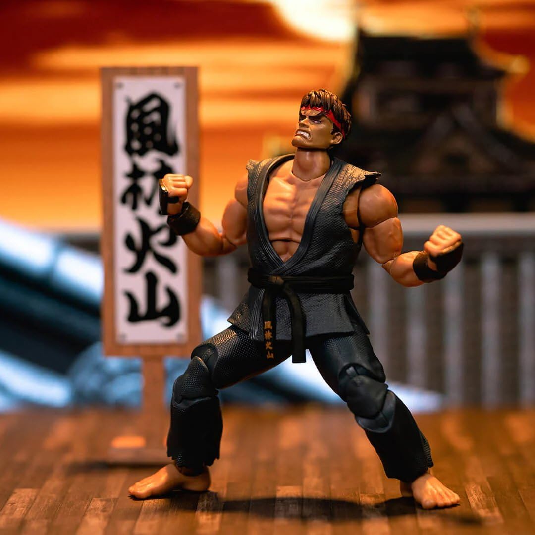 Ultra Street Fighter II: The Final Challengers figurine 1/12 Evil Ryu SDCC 2023 Exclusive 15 cm