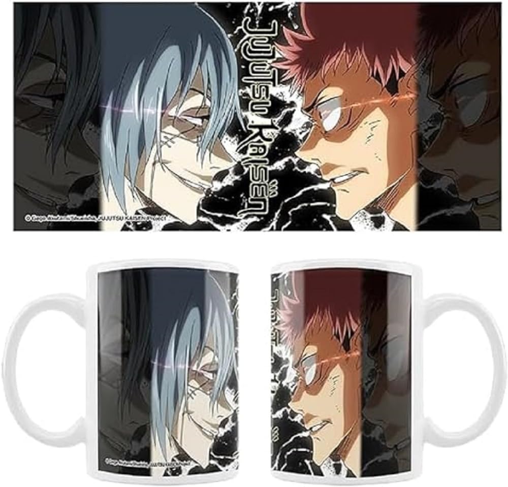 SAKAMI Ceramic cup mahito vs itadori 320ml