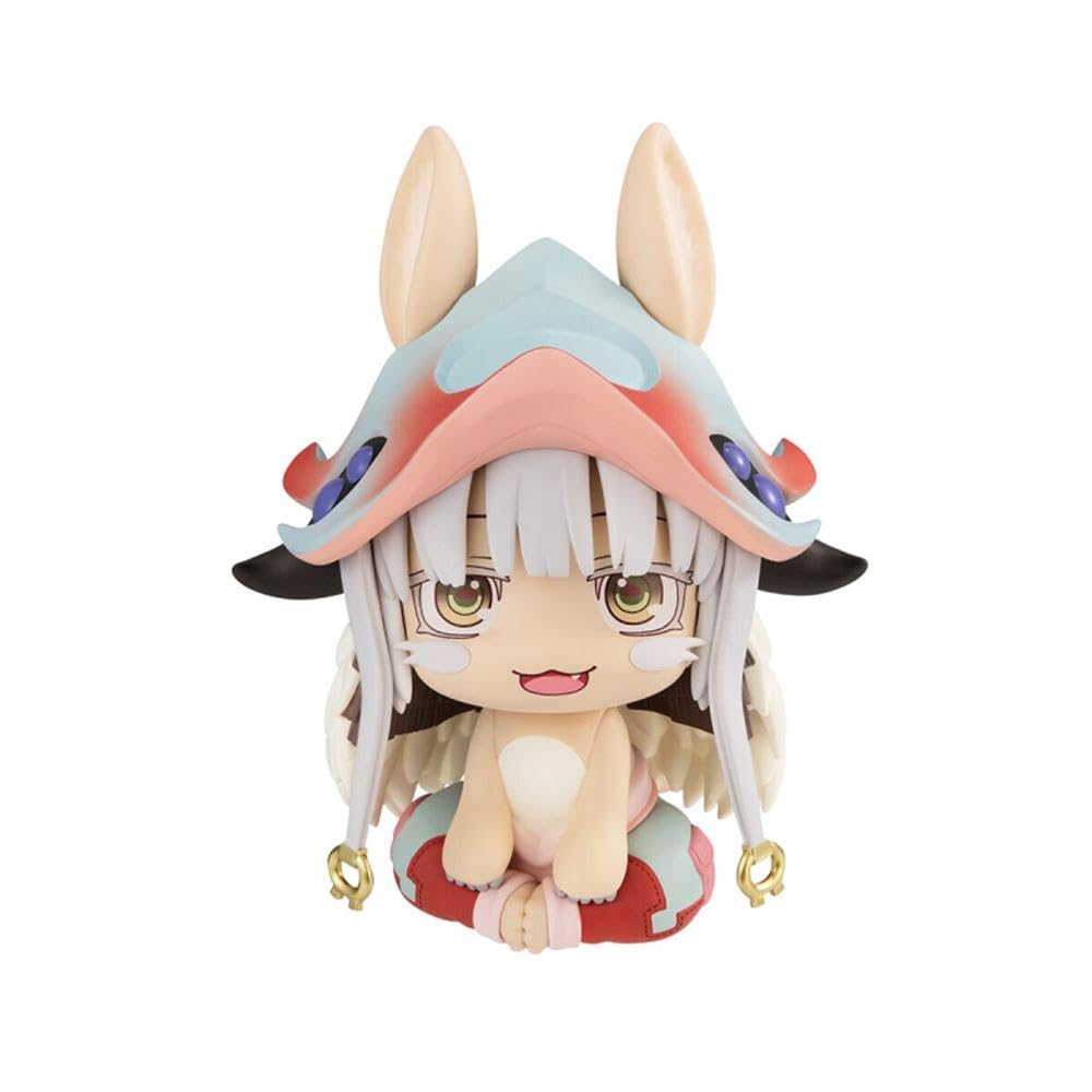 Rukappu Made in Abyss Golden Township of Retaining Days Nanachi, Approx. 4.3 inches (110 mm), PVC Pre-painted Action Figure