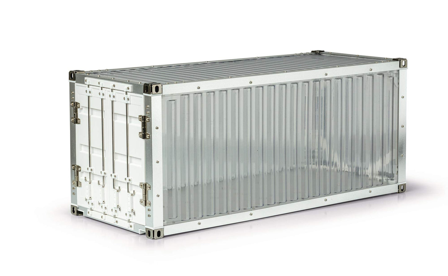 Carson 907335 1:14 20Ft. See-Container Kit, RC, Zubehör für Tamiya Trucks, Ersatzteile, Tuningteile, Modellbau, 500907335, 432x180x 185 mm
