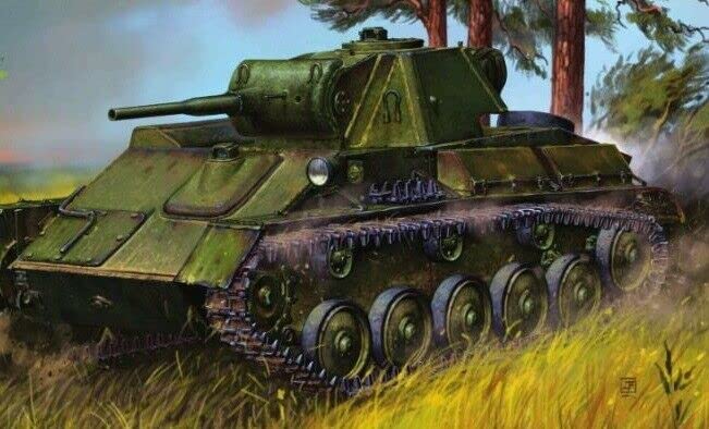 Zvezda - 1/100 SOVIET TANK ?-70B (4/23) *