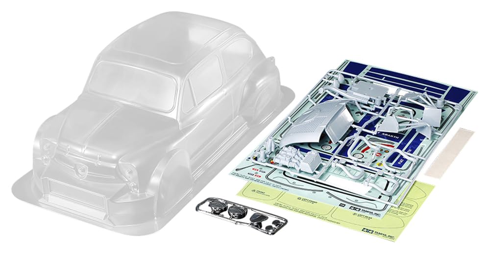 Tamiya 51709 Fiat Abarth 1000 TCR Berlina Corse Body Parts Set for 58721