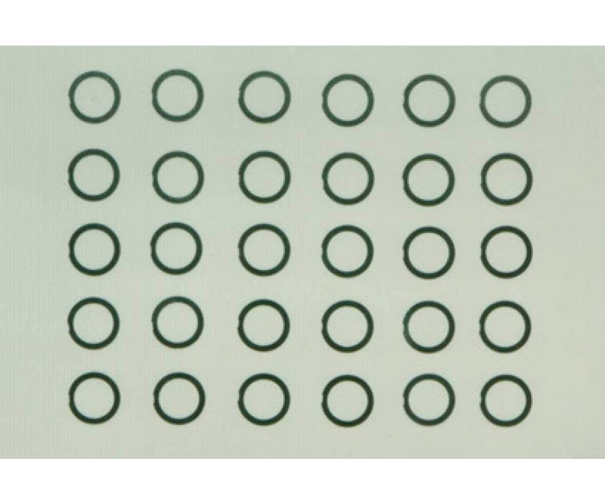 Tamiya 300053726 – Distanzscheib Set 6 mm (Pack of 3)
