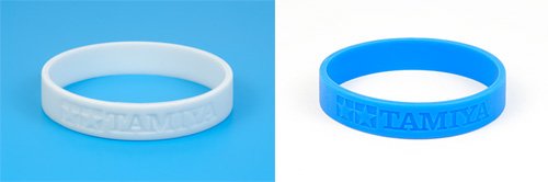 Tamiya Silicone Bracelet (White)