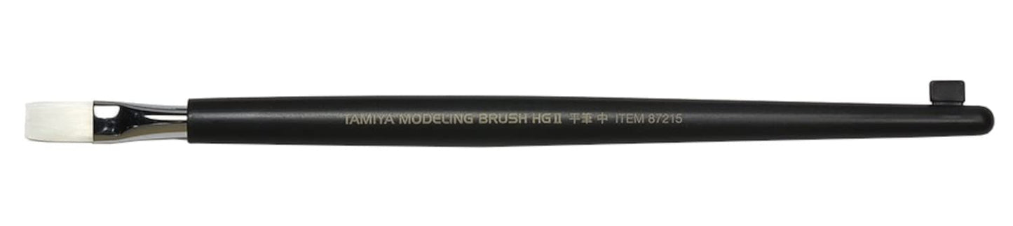Tamiya 87215 HG II Flat Paint Brush Medium Model Tool