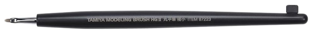 Tamiya 87223 Modelling Brush HG II Rounded Flat Brush X-Small Tool