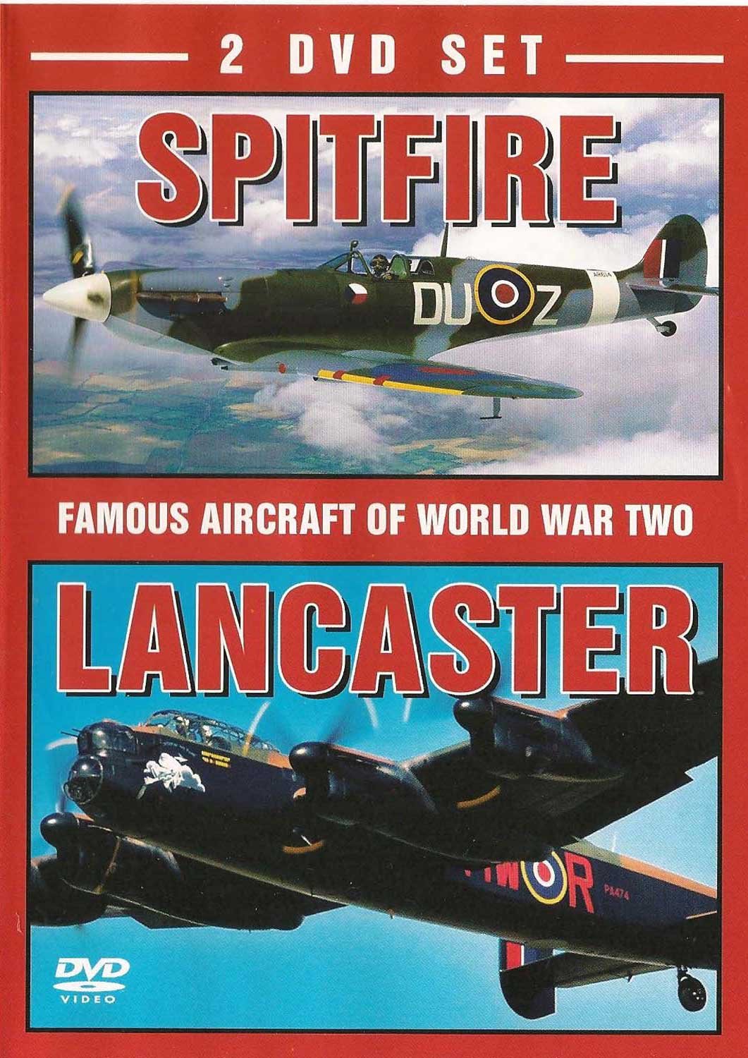 Spitfire & Lancaster Famous Aircraft of World War Two 2 DVD Set