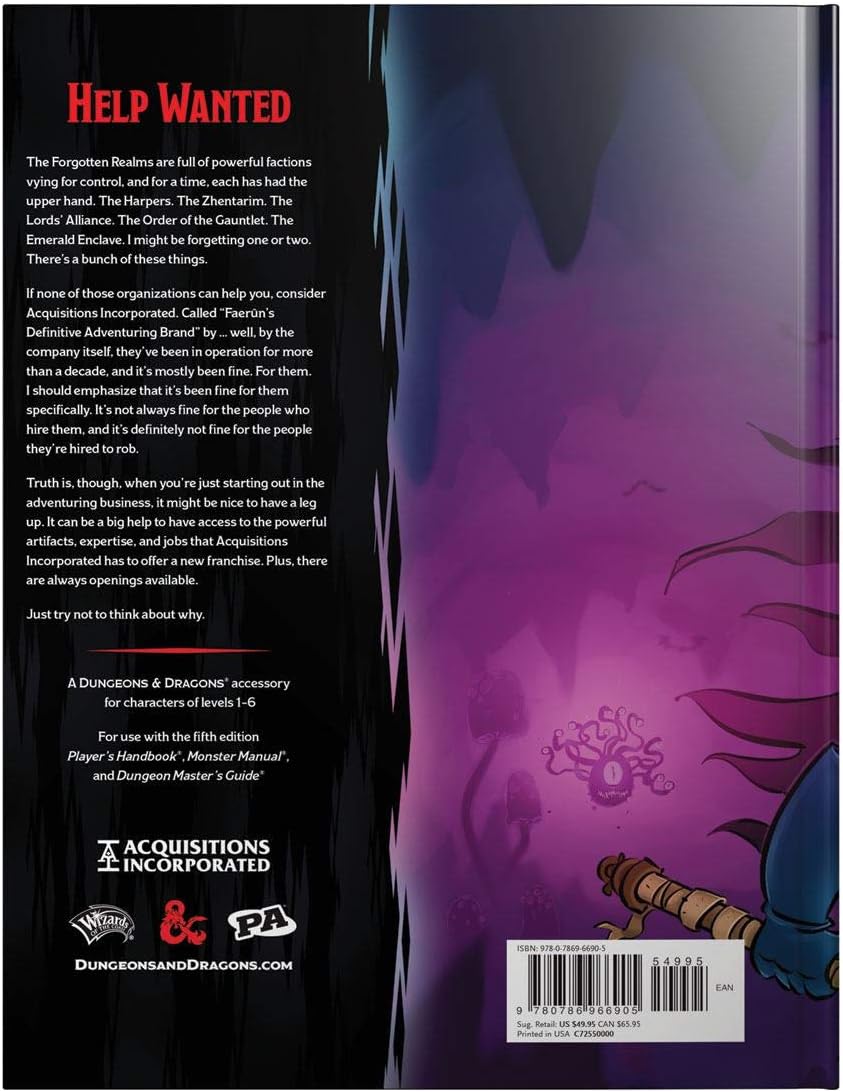 Dungeons & Dragons - 5th Edition - Acquisitions Incorporated (WTCC7255)