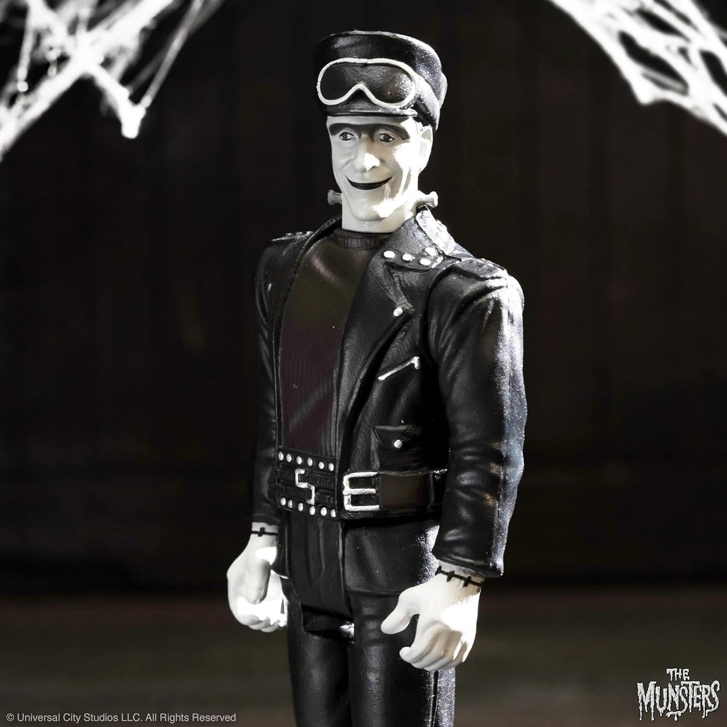 Munsters Reaction Wv 3 - Biker Herman (Grayscale)