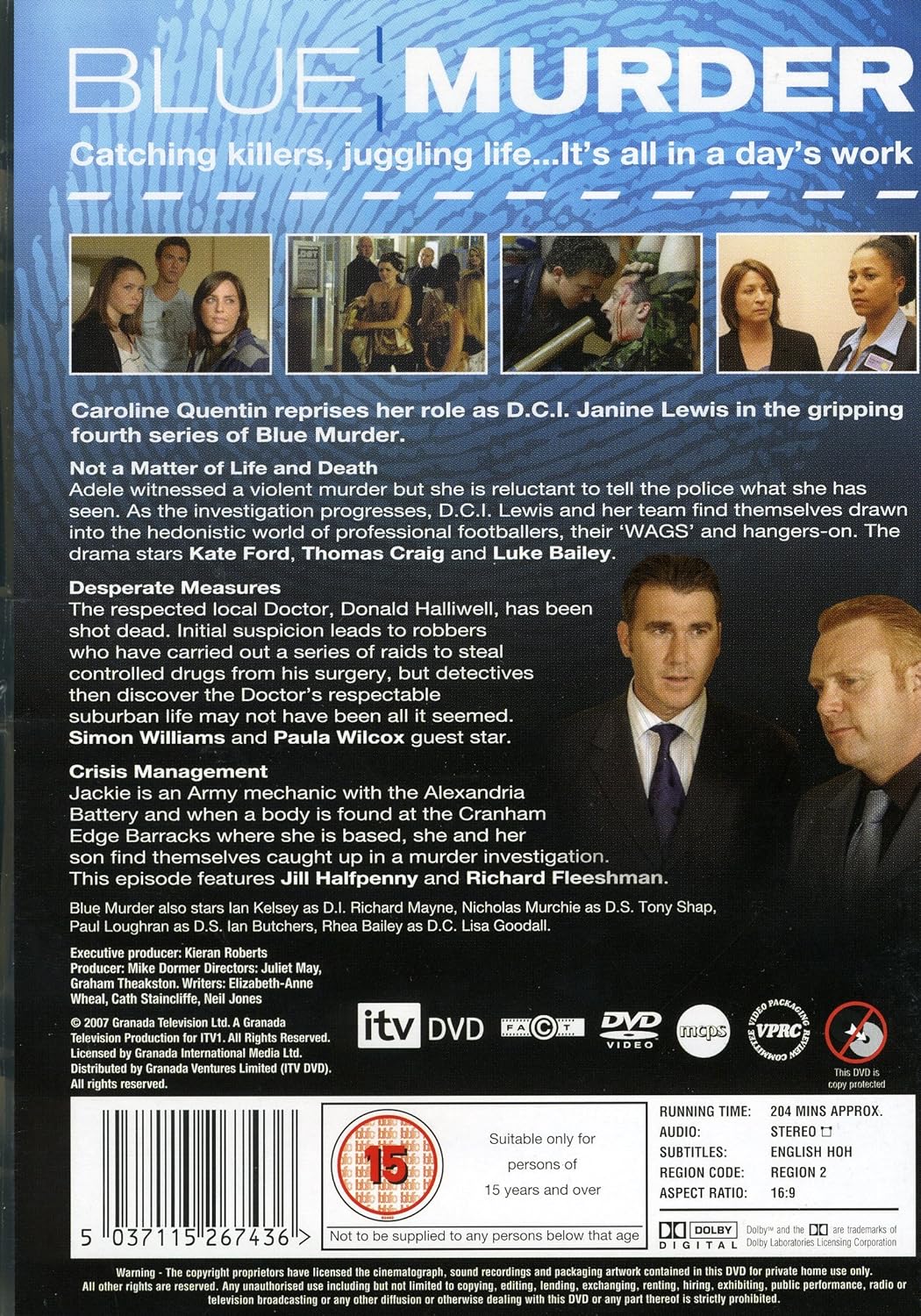 blue murder series 4 (Import)