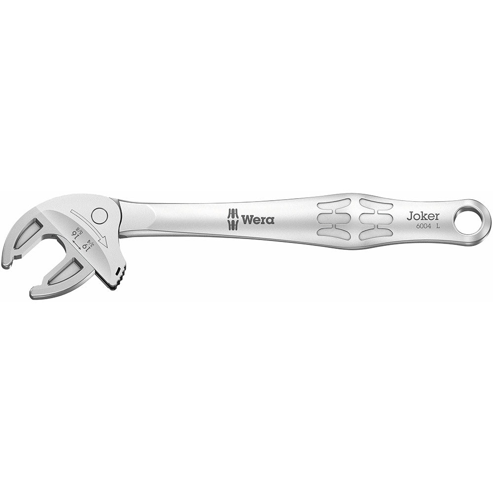 Wera '05020101001 6004 Joker L Self-Setting Spanner, 16-19 (5/8"-3/4"