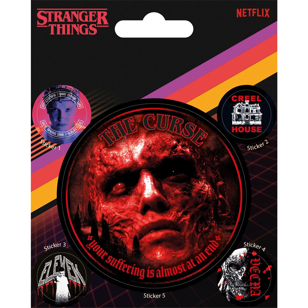Stranger Things (80S Horror) Vinyl Sticker