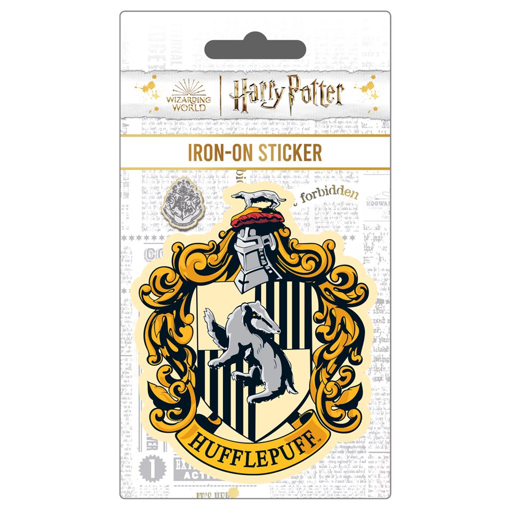 Harry Potter (Colourful Crest Hufflepuff) Iron-On Sticker