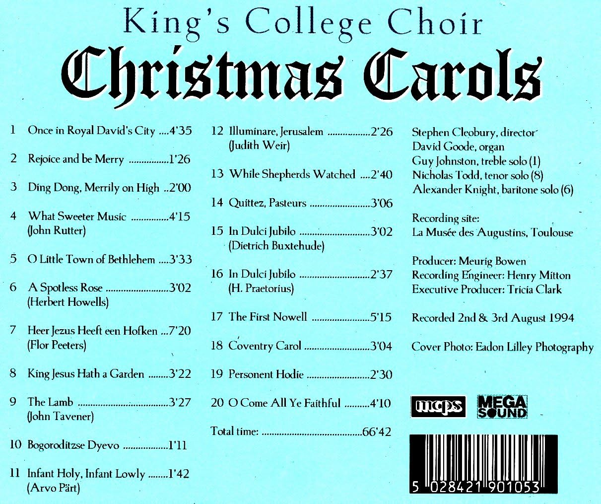 King`s College Choir - Christmas Carols