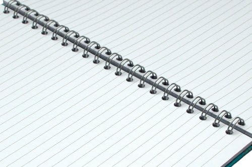 Pink Pig A6 Posh Lined Banana Notebook - Sky