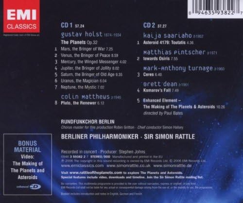 Planets, The (Rattle, Berliner Philharmoniker)