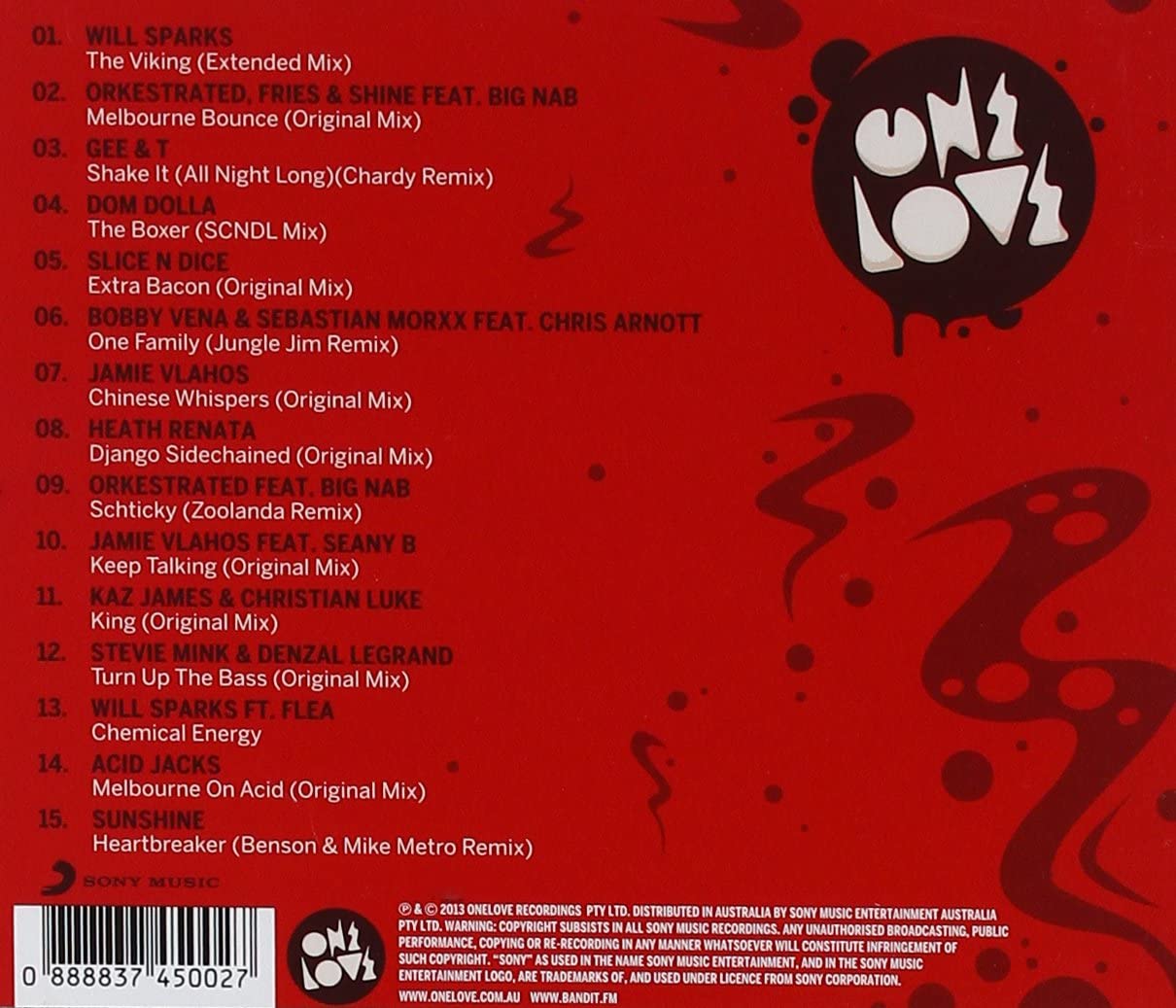 Onelove Presents Melbourne Underground / Various