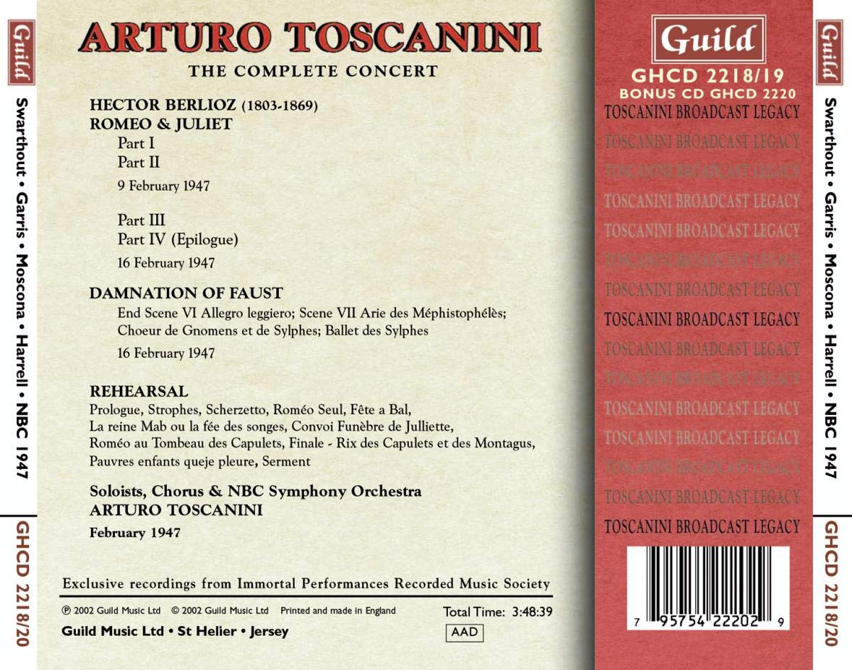 Toscanini Dirigiert Berlioz